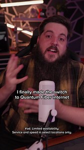 Switch to Quantum Fiber Internet for an ultra-fast connection with virtually no lag or buffering. | Quantum Fiber
