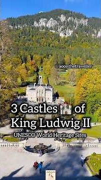 Inside Bavaria’s UNESCO Gems: Neuschwanstein, Linderhof & Herrenchiemsee Castles 🏰❤️🇩🇪