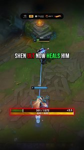 Experimental Hexplate League of Legends — Does It Heal Shen Ult?