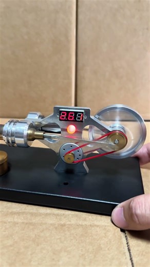 Mini Stirling engine #miniengine #model #engine #stirlingkit #enginemodel