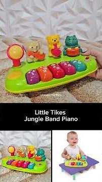 Little Tikes Jungle Band Piano #toydemo #littletikes #toypiano