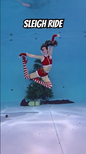 Sleigh Ride | Underwater Christmas Dance