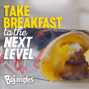With the Breakfast Bo-Rito! Sausage, eggs, Bo-Rounds, cheese and gravy in a warm tortilla. Order yours now. | Bojangles | Facebook
