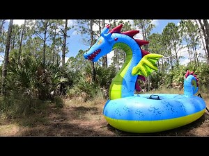 Mega Dragon Inflatable Island from Intex
