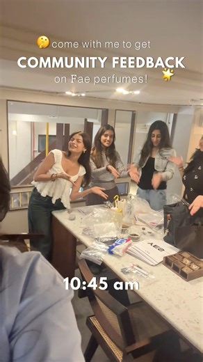 Fae Beauty Community Testing Event - Beta testing for perfumes! #faebeauty #perfume #newlaunch
