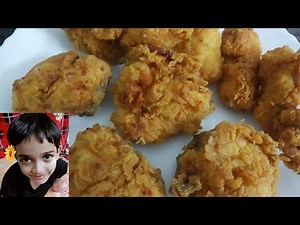 😱KFC fried chicken recipe in easy way in tamil// KFC வறுத்த சிக்கன் செய்முறை தமிழில் எளிதான வழியில்
