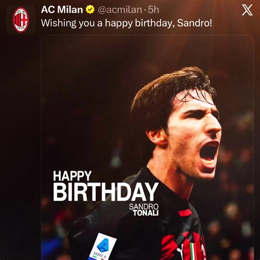 Sandro Tonali AC Milan highlights and profile