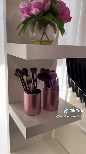 Makeup Storage and Organization Ideas with Ikea Lack Shelves and Alex 9 Drawer