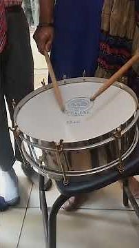 The easiest way to play side drum on national anthem