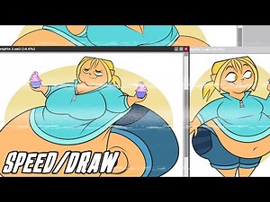 Speed/Draw: Bridgette's Cupcakes #speeddrawing