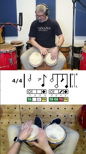 Easy Songs to play on the bongo | Iko Iko - Calypso Rhythm #bongo #songs