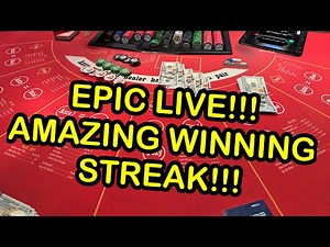 LIVE ULTIMATE TEXAS HOLD ‘EM from LAS VEGAS. EPIC LIVE! AMAZING WINNING STREAK!!