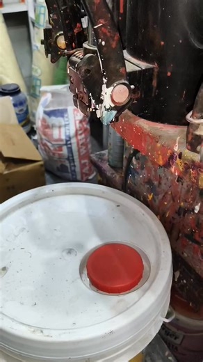 Jagannath Mallick on Instagram: "#follow channel,Colour_code,5D0299, 10lit mix machine Bison glow Emulsion #berger #color #shortsvideos #facebookviral"