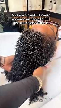 Jheri curls are NOW Gina curls …but for $1000 ‼️🤔