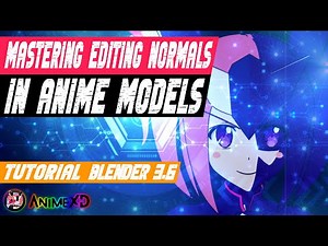 Mastering Editing Normals in Anime Models in Blender