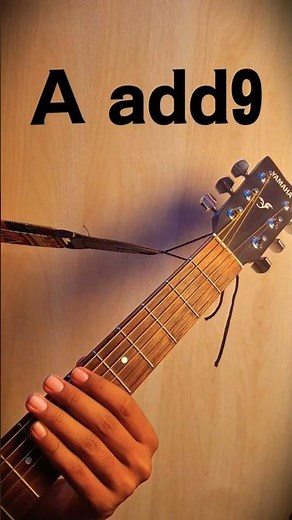 Guitar lessons for beginners (A add9 chord) #guitar #chords