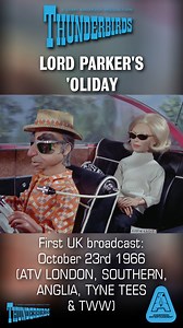 Lady Penelope and 'onest Lord Parker headed off for a peaceful vacation in Monte Bianco on this day in 1966, with the first broadcast of the Thunderbirds Lord Parker's 'oliday! How do you rate this episode? #thunderbirds #internationalrescue #gerryanderson #sylviaanderson #davidgraham #TalkingPicturesTV #ladypenelope #parker #holiday #holidays | Official Gerry Anderson