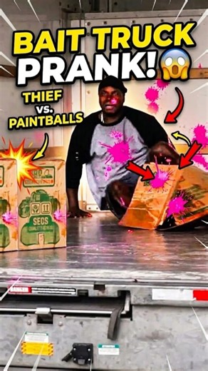 Bait truck prank #funny #instantkarma #prank #thiefbusters