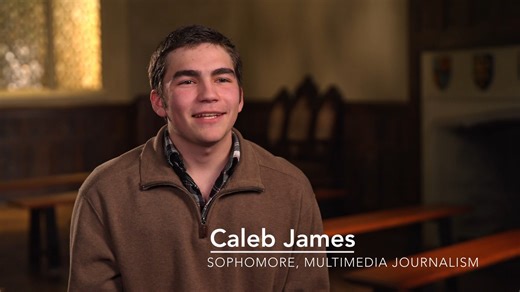 10K views · 184 reactions | Sophomore multimedia journalism student Caleb James shares a testimony of God's goodness in his life.  | Bob Jones University | Facebook