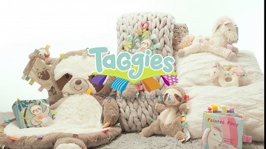 Mary Meyer Taggies Buddy Dog, Brown / Beige Soft Toy, 12"