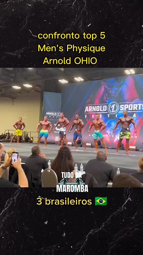 top 5 arnold ohio Mens Physique #arnolclassic #noticiamaromba