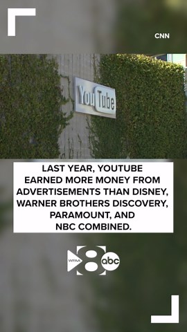 YouTube ad revenue exceeds 4 Hollywood giants combined