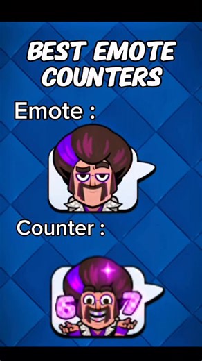 1.6M views · 9.9K reactions | Best Emote Counters | #clashroyale | Mystic Esports | Facebook