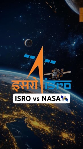 ISRO vs NASA 🛰️