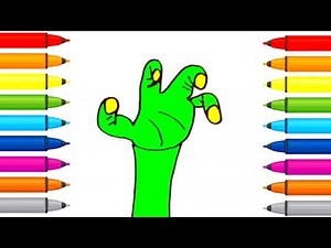How To Draw a Zombie Hand Easy Step by Step