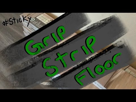 Grip Strip Flooring Install