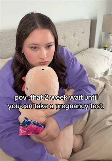 Currently 5dpo and it feels like forever 😭 #5dpo #pregnancytest | Pregnancy Test