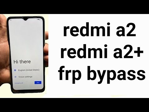 Redmi A2 | A2 Plus Frp Bypass