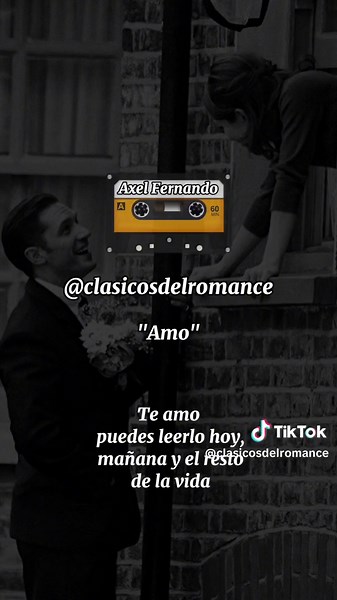 Amo de Axel Fernando: Letras y Acordes