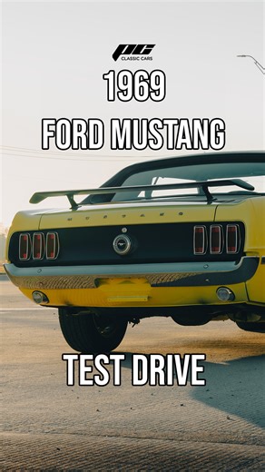1969 Ford Mustang Test Drive - Original 302 - Auto - AC See More: https://pcclassiccars.com/inventory/9T01F195748 | PC Classic Cars