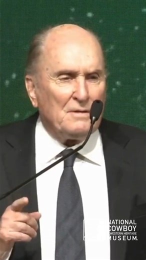 Today we say good bye to one of the greatest of Hollywood's cowboys: Robert Duvall, who helped define the Western genre with his portrayal of Augustus "Gus" McCrae in "Lonesome Dove." Duvall passed away Sunday at age 95. The Cowboy was honored to have Duvall here in Oklahoma City in 2021 with the Western Heritage Awards' Lifetime Achievement Award. He was inducted into the Hall of Great Western Performers in 2004. Here is a portion of his speech, where he reminded us all of the distinctly Americ