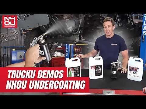 TruckU Demos NHOU® Undercoating