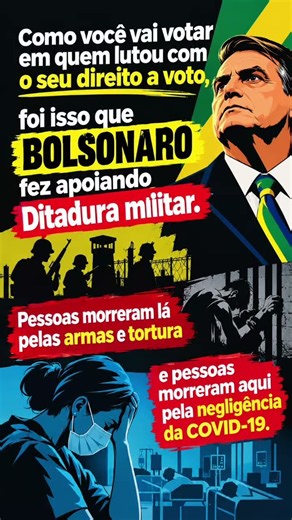 🇧🇷 COMO VOCÊ VAI VOTAR EM QUEM APOIOU A DITADURA MILITAR?