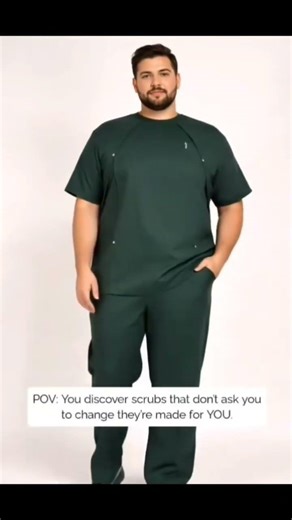 When scrubs feel as powerful as your presence