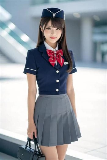 #CAミニスカ#CA美少女#CA日本人