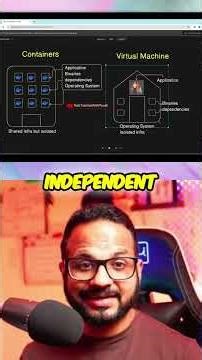 Containers vs. Virtual Machines: The Key Differences #shorts