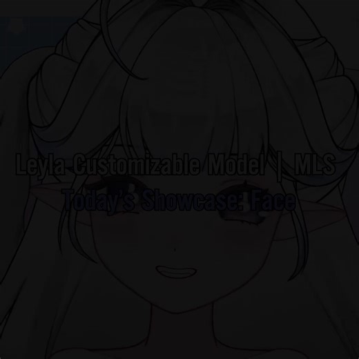 Full face customizable options ☄️----- Leyla Customizable Model | MLS A project from @StudioMelarFollow us for more info! ✨ #vtuber #live2d