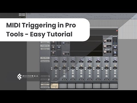 Using MIDI to Trigger Drum Samples in Pro Tools | Brickwall Sounds
