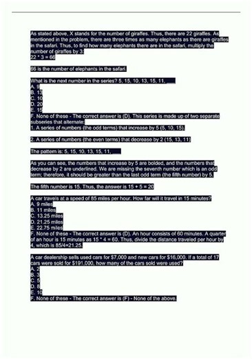 Latest Wonderlic test questions with correct answers1810 video