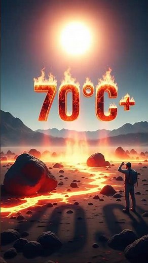 ¿Cuál es el lugar más caliente de la Tierra? ¡El suelo supera los 70 °C! #ciencia #curiosidades