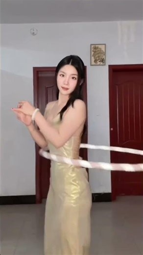 Hula Hoop Fun in Seaside Outfit