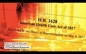 The CBO released its appraisal of the health overhaul bill approved by the House. What does it have to say about state waivers and how the less healthy would be affected? WSJ’s Jason Bellini has #TheShortAnswer. | The Wall Street Journal