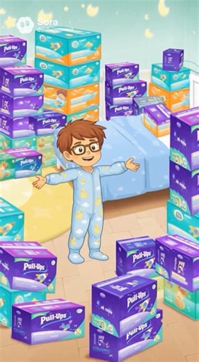 Diaper box collection