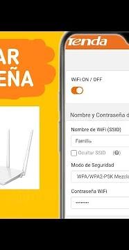 Change your Tenda Wi-Fi password easily and quickly (2026)