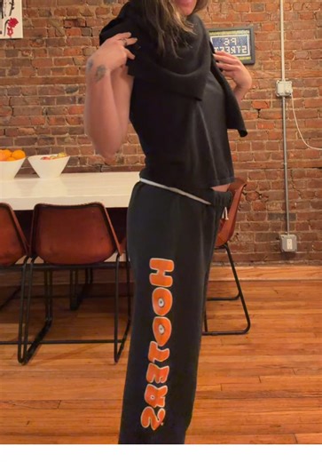 day thirteen of outfits @Hooters PJ’s 🦉🧡🫠