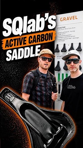 SQlab Drops Carbon Active Saddle & New Contura Fabric #bike #bikesaddle #sqlab